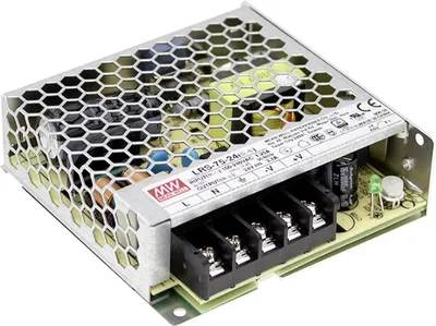 Produktbild von MEAN WELL LRS-75-15 Netzteil 75 W Metallisch (LRS-75-15)