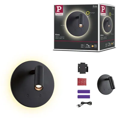 Zdjęcie produktu dla Akumulatorowa lampa ścienna LED Paulmann Kiora