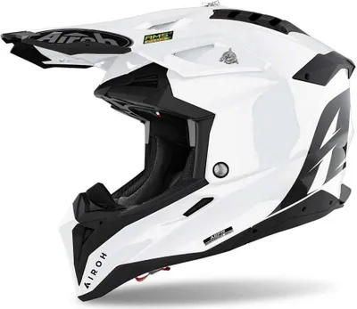 Produktbild von Airoh Aviator 3 Color Motocross-Helm, weiß, M (57/58)