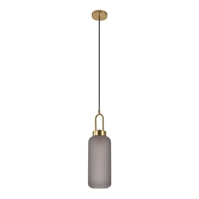 Immagine prodotto di Lampada a sospensione Luton Ø13cm in vetro fumé.
