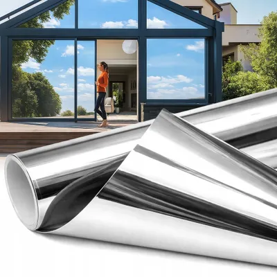 Obrázek produktu pro Fólie zrcadlová protisluneční 152x100cm termoizolační