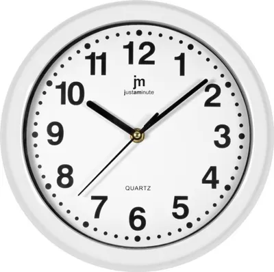 Immagine prodotto di Lowell Justaminute 00710 Orologio al quarzo a cerchio bianco