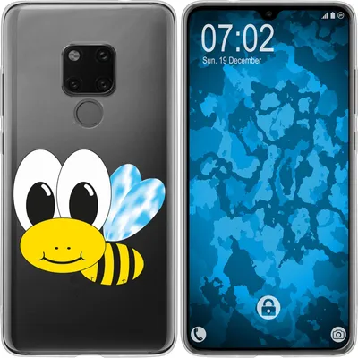 Produktbild von PhoneNatic Case kompatibel mit Huawei Mate 20 Silikon-Hülle Cutiemals M1