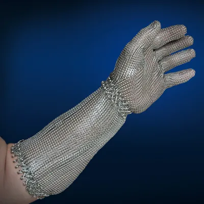Produktbild von Stechschutzhandschuh RAPTOR 2 lang 20 cm Stulpe, EN 1082-1, EN 1811, EN 14328 Größe XL , 1 Stück