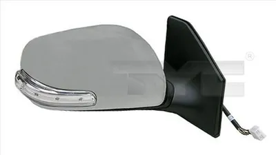 Produktbild von TYC 336-0048 Außenspiegel Seitenspiegel Links für TOYOTA AVENSIS Kombi (T25) Asphärisch Beheizt Grundiert