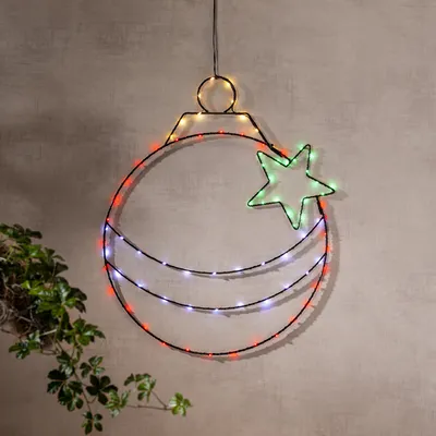 Zdjęcie produktu dla Dekoracja bombka Led X-MAS 47 cm na baterie