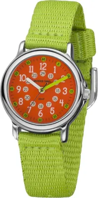 Produktbild von Jacques Farel KCF090 Uhr Junge Kinderuhr Textil grün