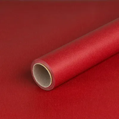 Produktbild von Geschenkpapier Rot & Gold, 0,80 x 10 m, beidseitig bedruckt