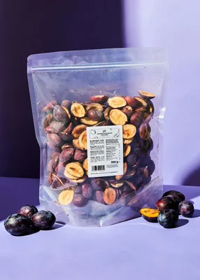 Produktbild von KoRo I Gefriergetrocknete Pflaumenhälften 350 g