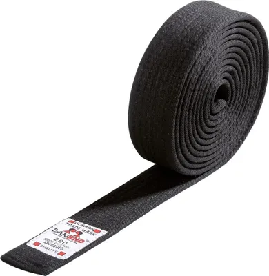 Produktbild von DANRHO Budo-Gürtel 5cm schwarz Baumwolle 350