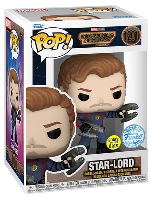 Obrázek produktu pro Funko Pop! Marvel Guardians of the Galaxy 3 Star Lord Glow In The Dark 1201