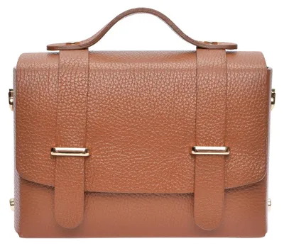 Image de Luisa Vannini_Handbag_SS26 LV 192_COGNAC