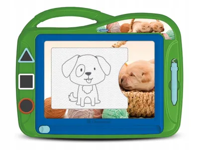 Produktbild von Clementoni 18570, Magnetische Zeichentafel für Kinder, 4 Jahr(e), Mehrfarbig