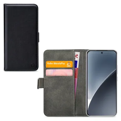 Productafbeelding van Mobilize Classic Gelly Wallet Book Case Xiaomi 15 Black