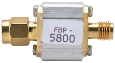 Produktbild von Bandpassfilter SMA-Schnittstelle Geringer Interpolationsverlust zur Reduzierung von Rauschfiltergeräten für 5,8-GHz-Empfang