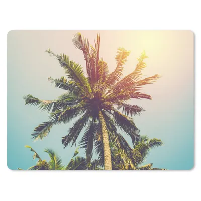Produktbild von MuchoWow® Mauspad Mousepad Palme - Sommer - Tropisch - Sonne 40x30 cm - Mousepads - Maus Mat - Pad - Mausunterlage - Anti Rutsch