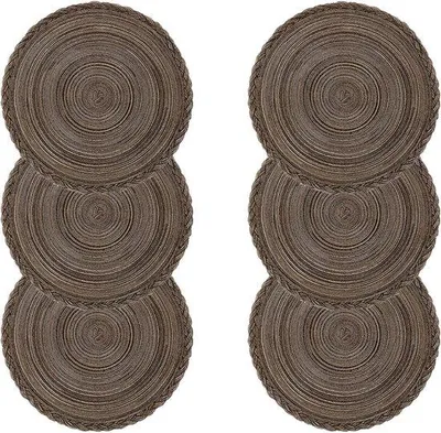 Produktbild von Famanu Platzdeckchen Set – Hitzebeständige und rutschfeste Unterlagen