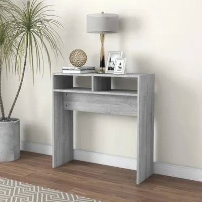 Produktbild von "Winterschlussverkauf "Konsolentisch/Beistelltisch Moderner design - Sofatisch für Wohnzimmer - Grau Sonoma 78x30x80 cm Holzwerkstoff NeuMöbel 4925745
