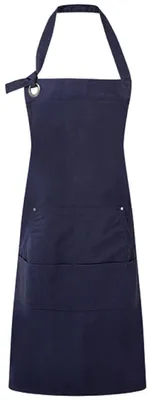 Produktbild von Premier Workwear PR137 | Latzschürze Calibre Heavy Baumwolle Canvas Pocket Apron, - Farbe: Navy (ca. Pantone 533C) - Größe: 72 x 86 cm