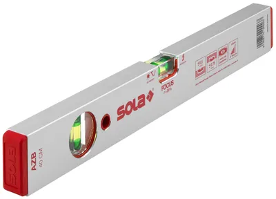 Produktbild von SOLA AZB 40 - Wasserwage 40 cm - patentierte SOLA-FOCUS Libelle