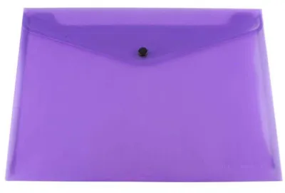 Produktbild von Q-Connect Dokumentenmappe aus Polypropylen, A4, Violett, 12 Stück