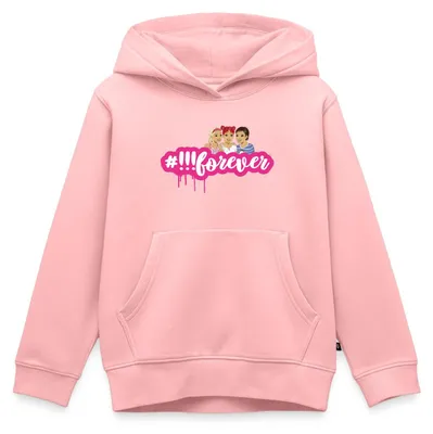 Produktbild von Spreadshirt Die Drei Ausrufezeichen #forever Kinder Premium Hoodie, 110/116 (4 Jahre), Rosa