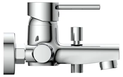 Produktbild von SCHÜTTE Badewannenarmatur ATLANTA, wassersparende Mischbatterie Badewanne, Wasserhahn Bad, Wannenarmatur