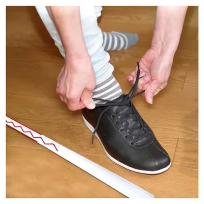 Produktbild von Schuhanzieher mit langem Griff, ergonomischer Schuhhelfer für Stiefel und Schuhe