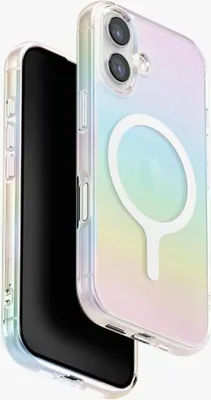 Zdjęcie produktu dla Etui Uniq Iridescia Magclick Charging Do Iphone 17 - Wielokolorowe
