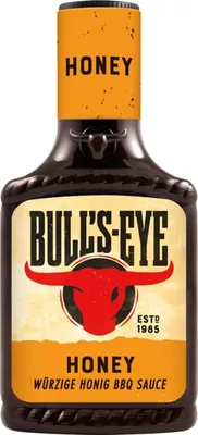Image de Bulls Eye Honey BBQ Sauce pour grillades au goût doux et fumé 300ml