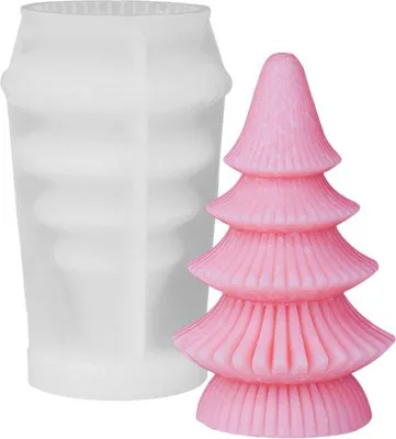 Produktbild von Silikonische Kerzenform, 3D-Formen für selbstgemachte Kerzen, DIY-Aromatherapiekästchen, für Handarbeitsprojekte, Haus- und Partydekoration