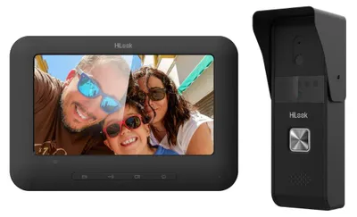 Imagen del producto de HiLook, tecnología de HIKVISION / Intercomunicador doméstico VI-K13P / 1080p / Pantalla de 7" con resolución 800x480 / Videoportero / IP65