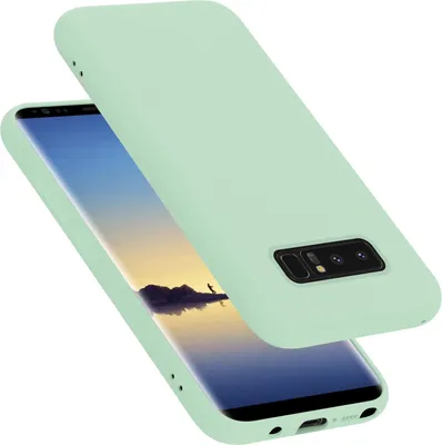 Obrázek produktu pro Cadorabo ochranný kryt pro Samsung Galaxy NOTE 8 pouzdro v zelené barvě obal na mobilní telefon kryt TPU pouzdro