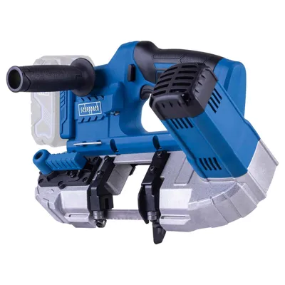 Produktbild von Scheppach Akku Metallbandsäge C-MBS635-X - 20V | 63,5cm Schnittdurchmesser | 1,4 - 2,7m/s Sägegeschwindigkeit | 330-630min-1 Drehzahleinstellung