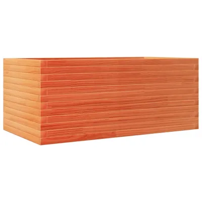 Obrázok produktu pre Záhradný kvetináč voskovohnedý 110x60x46 cm masívna borovica