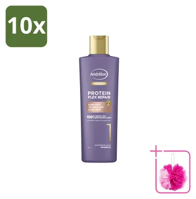 Obrázek produktu pro 10 x Šampon Andrélon Pro Care Protein Plex Repair – 250 ml – Balení po 10 kusech
