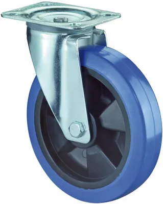 Image de BS Roues Roues pivotantes D.160mm Trgf.300kg Plaque Ku.L138xB109mm - L400.B61.160