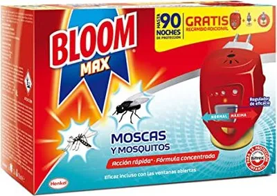 Obrázek produktu pro BLOOM MAX FLIES & MOSQUITOES elektrický byt + 2 dobíjení