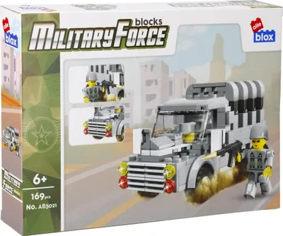 Immagine prodotto di 169el Alleblox Camion da combattimento militare AB3021
