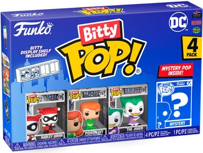 Immagine prodotto di Funko Pop! Bitty POP DC Comics - Figurki Harley Quinn (4-pack)