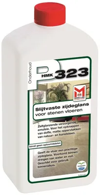 Produktbild von HMK P323 Steinglanz Bodenpflege 1 Liter Wischpflege Bodenreiniger Naturstein 1l