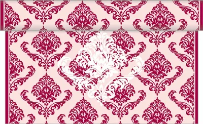 Produktbild von Sovie HOME Tischläufer Giorgio in Bordeaux aus Linclass® Airlaid 40 cm x 4,80 m, 1 Stück - Ornamente