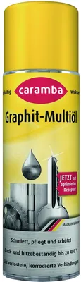 Produktbild von Caramba Graphit Multioel gegen Rost und Korrosion Reiniger 300ml