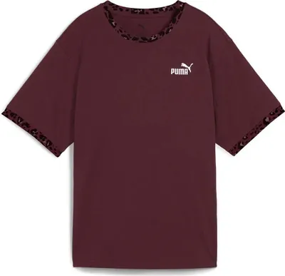 Immagine prodotto di Puma Ess Graphic Animal Maglietta a maniche corte dal taglio rilassato Viola XS Donna Viola XS