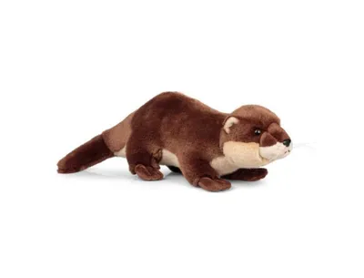 Produktbild von Tobar Plüsch Otter Kuscheltier 33 cm - Animigos World of Nature Spielzeug
