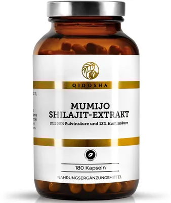 QIDOSHA Mumijo Shilajit, hochdosiert: 13.000 mg Sh… – Bild 1