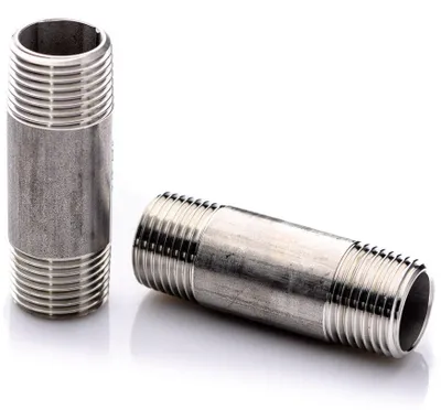 POLBERIS Nippel 1/2'' aus Edelstahl 60mm