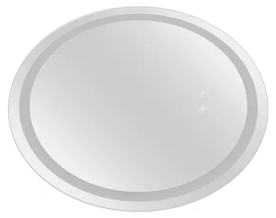 Obrázek produktu pro Koupelnové zrcadlo – kulaté LED zrcadlo – 3 barvy světla – ochrana proti zamlžování – dotykový senzor – montáž na zeď – 50 cm