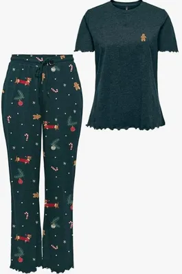 Produktbild von ONLY ONLNEW BLANCA SS XMAS SET RS JRS Ponderosa Pine/Elfi xmas L
