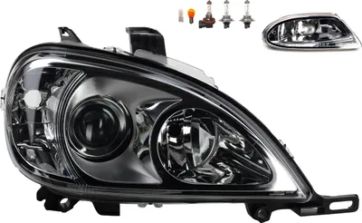 Zdjęcie produktu dla Johns, reflektory Osram Night Breaker Laser pasujące do Mercedes W163 M-Class Re 1638204661 A1638204661 1638200428 1638200228 A1638200228 A1638200